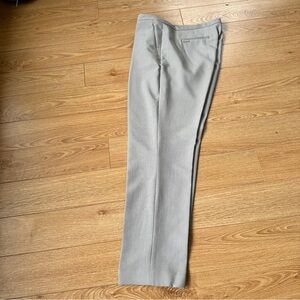 Tahari dress pants, size 10. Fine houndstooth in grey and white.